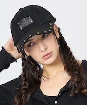 【Dickies / ディッキーズ】EX LEATHERPATCH CAP/レザ