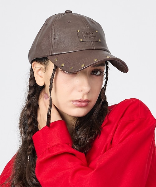 Dickies / ディッキーズ】EX LEATHERPATCH CAP/レザ｜アバハウスの通販