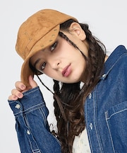 【Dickies / ディッキーズ】EX LEATHERPATCH CAP/レザ