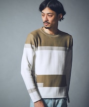 フリンジボーダープルオーバー