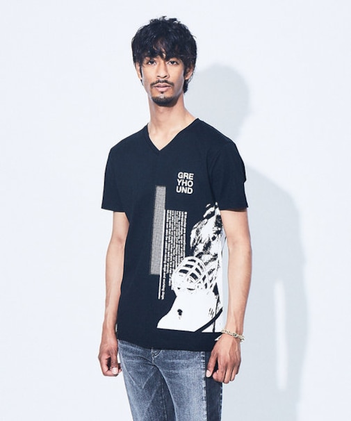 グレイハウンド 半袖Tシャツ