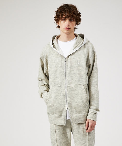 【SPALDINGコラボ】ニットコンビアノラックパーカー48 SPALDINGコラボ】ニットコンビアノラックパーカー｜ゴーサンゴーイチ