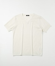 セーターマシーン Vネック 半袖ニットTシャツ
