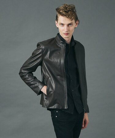 シングル レザージャケット