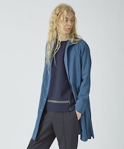 リネンライクロングシャツ