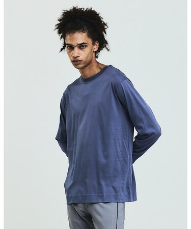 アルビニス スムース テーラード 長袖Tシャツ