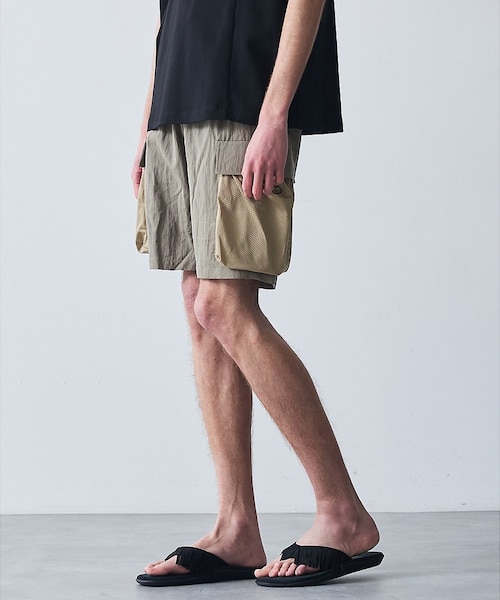 コンビネーション ショート カーゴパンツ｜ゴーサンゴーイチプール