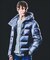 【25A/W】レザーエンボス ダウンジャケット
