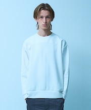 コンビネーション スエード 長袖Tシャツ