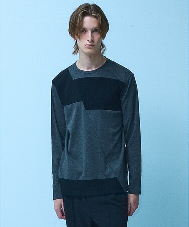 【25AW】コンビネーション 長袖Tシャツ