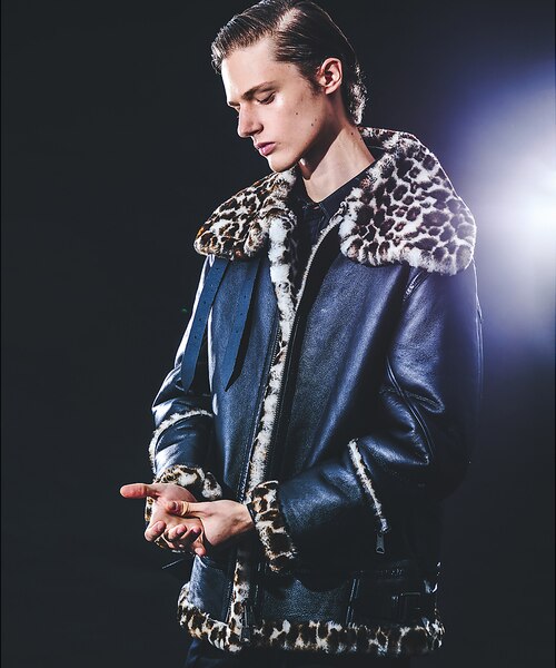 25A/W】B-3 ムートン ライダース｜ゴーサンゴーイチプール・オムの通販