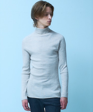 【25AW】ホールガーメント タートルネックニット
