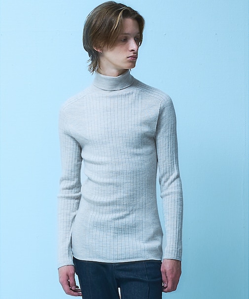 【25AW】ホールガーメント タートルネックニット