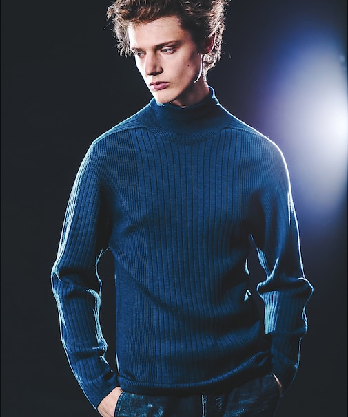 【25AW】ホールガーメント タートルネックニット