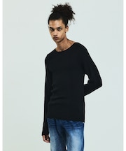 【25AW】ホールガーメント クルーネックニット