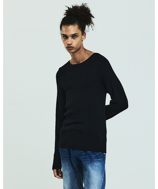 【25AW】ホールガーメント クルーネックニット