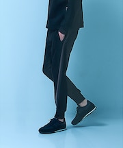 【セットアップ対応】ストレッチ スウェード ジョガーパンツ