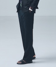 【セットアップ対応】幾何学柄 ジャガード フレアパンツ