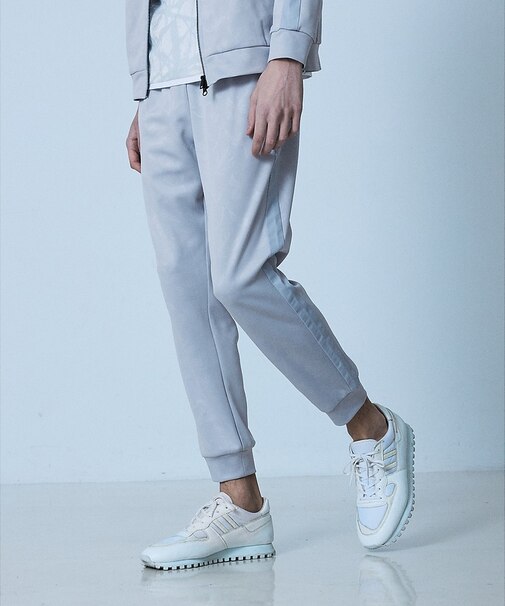 【セットアップ対応】リーフ柄　ジョグパンツ