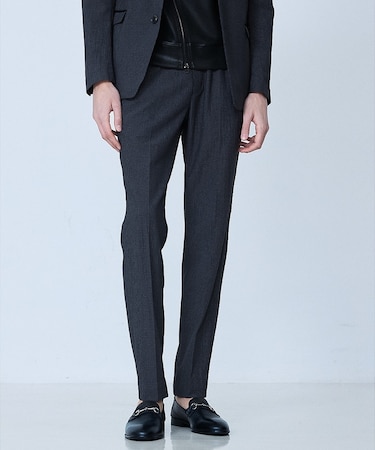 【セットアップ対応】ワッシャー メッシュ スラックス