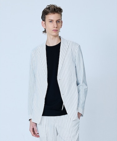 【セットアップ対応】Dot Air サッカーストライプ ジャケット