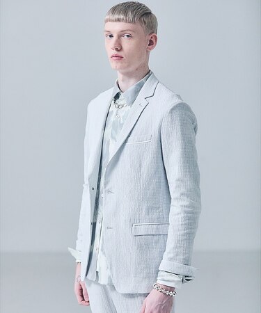 【セットアップ対応】ワッシャー メッシュ ジャケット