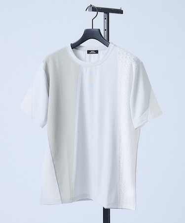 【パッチワーク】半袖 Tシャツ