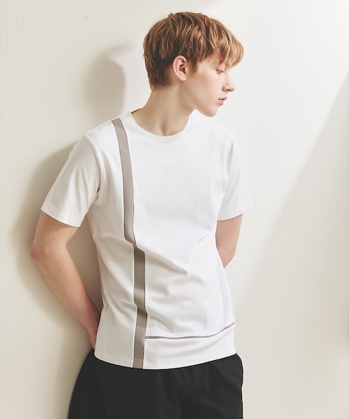 【Wide L-Line】半袖Tシャツ