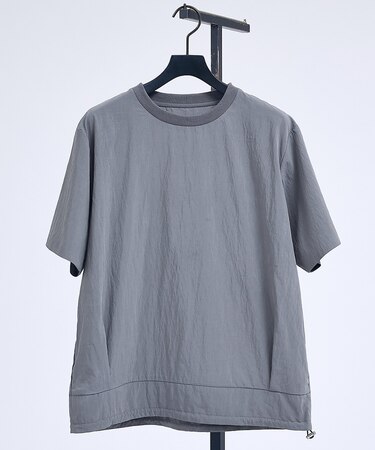 【セットアップ対応】セルロース ナイロン 半袖Tシャツ