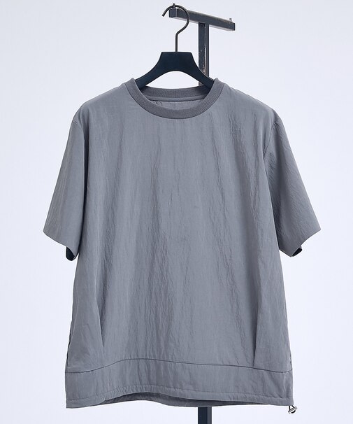 【セットアップ対応】セルロース ナイロン 半袖Tシャツ