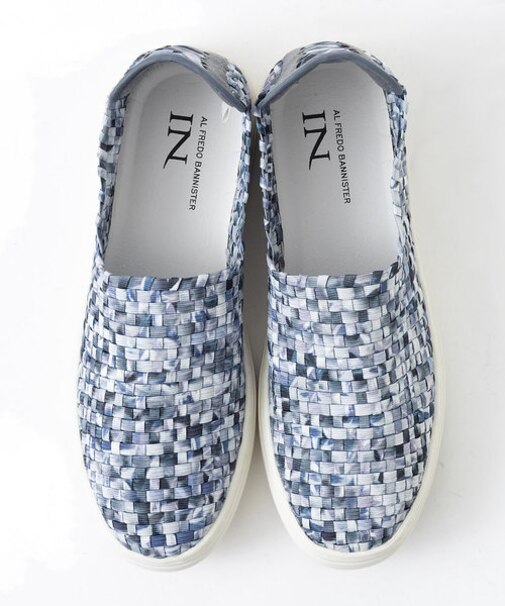 【一部店舗+WEB限定】サイドマッケイ ゴムメッシュ スリッポン