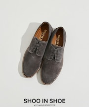 【SHOO IN SHOE】スエード ダービーシューズ 一部店舗＋WEB限定