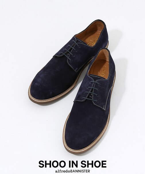 【SHOO IN SHOE】スエード ダービーシューズ 一部店舗＋WEB限定