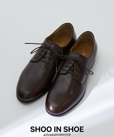 【SHOO IN SHOE】スタンダード プレーントゥ シューズ 一部店舗＋WE