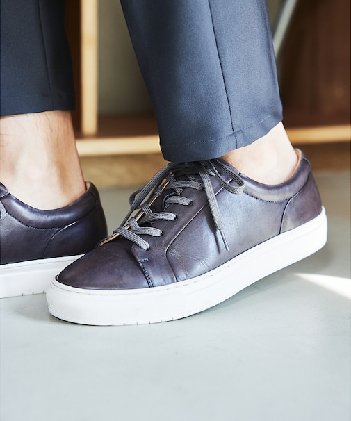 【SHOO IN SHOE】究極のベーシック オールレザースニーカー