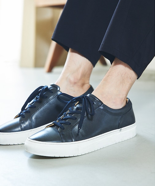 【SHOO IN SHOE】究極のベーシック オールレザースニーカー
