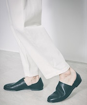 【MADE IN JAPAN】サイドゴア レザー スリッポン