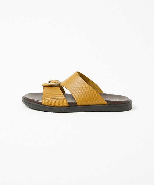 レザー バックル サンダル