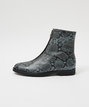 【MADE IN JAPAN】センタージップ スネーク レザー ブーツ