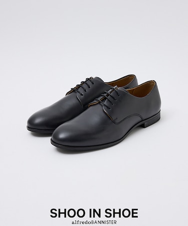 【SHOO IN SHOE】スタンダード プレーントゥ シューズ 一部店舗＋WE