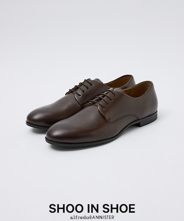 【SHOO IN SHOE】スタンダード プレーントゥ シューズ 一部店舗＋WE