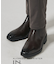 スクエア サイドジップ ブーツ