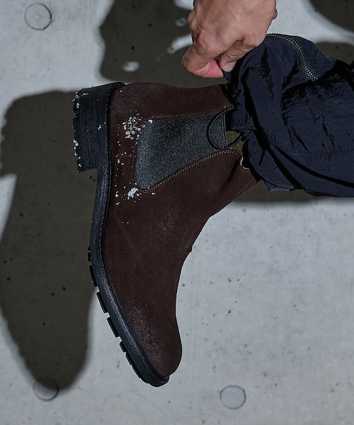 札幌別注】グラスファイバーソール サイドゴアブーツ｜アルフレッド