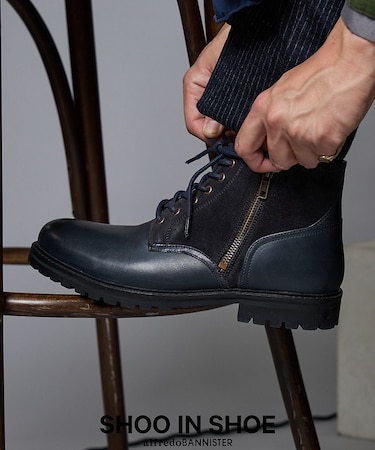 タンクソール ダブルジップ ブーツ