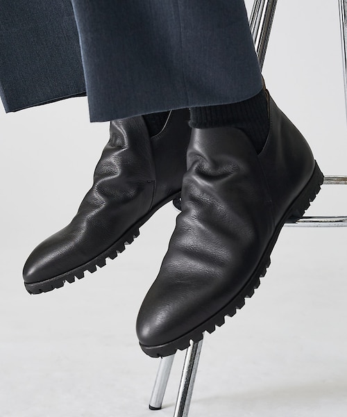 アルフレッド・バニスター（alfredoBANNISTER）/【MADE IN JAPAN】タンクソール ドレープブーツ MADE IN JAPAN】タンクソール ドレープブーツ｜アルフレッド