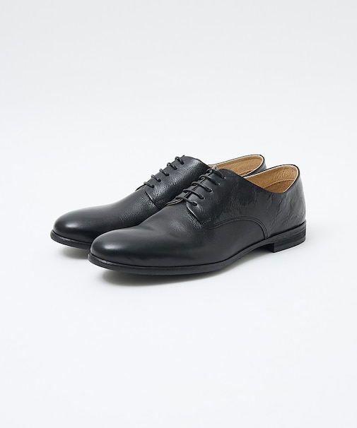 【定番】ソフトレザー  プレーントゥシューズ