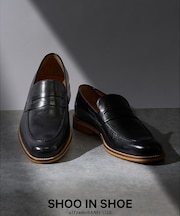 【SHOO IN SHOE】定番 コインローファー/ビジネスシューズ