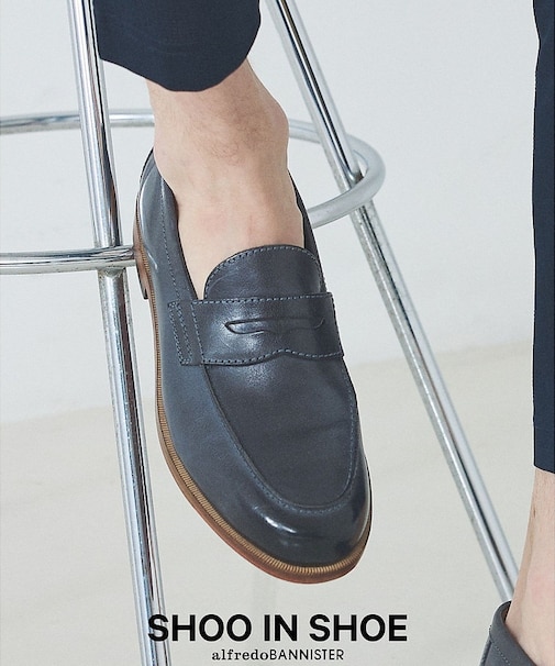 【SHOO IN SHOE】定番 コインローファー/ビジネスシューズ