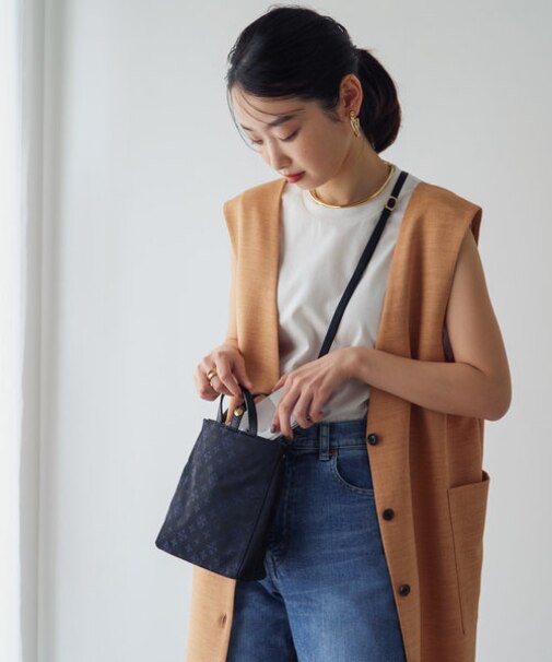 ［長財布が入る］スマホショルダー (Z-107)