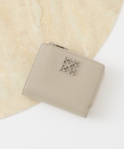 モノグラムプレートハーフウォレット